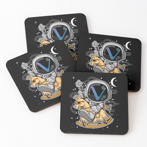 Item preview, Astronaut Horse Vechain VET Coin To The Moon Crypto Token Cryptocurrency Blockchain Wallet HODL designed and sold by AdamRoberts90.