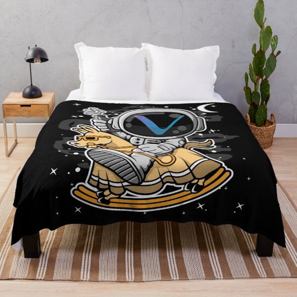 Item preview, Astronaut Horse Vechain VET Coin To The Moon Crypto Token Cryptocurrency Blockchain Wallet HODL designed and sold by AdamRoberts90.