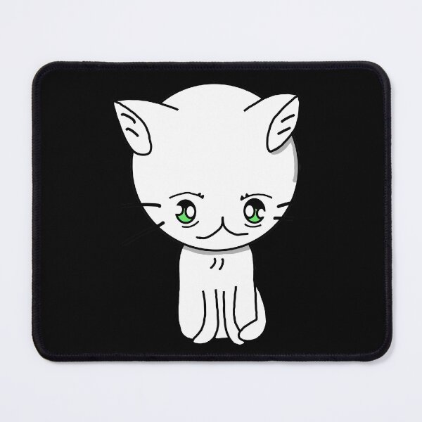 Item preview, Cute All White Cat designed and sold by CeitidhArt.