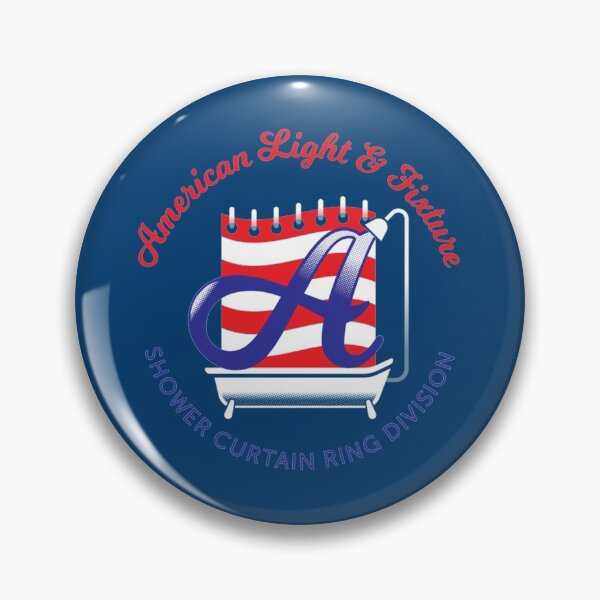 Item preview, American Light and Fixture Shower Curtain Ring Division V-Neck    designed and sold by Luzeno-Store.
