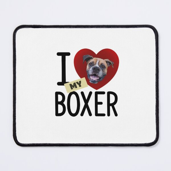 Item preview, I Love (Heart) My Boxer Dog Lover designed and sold by SunnyStreet.