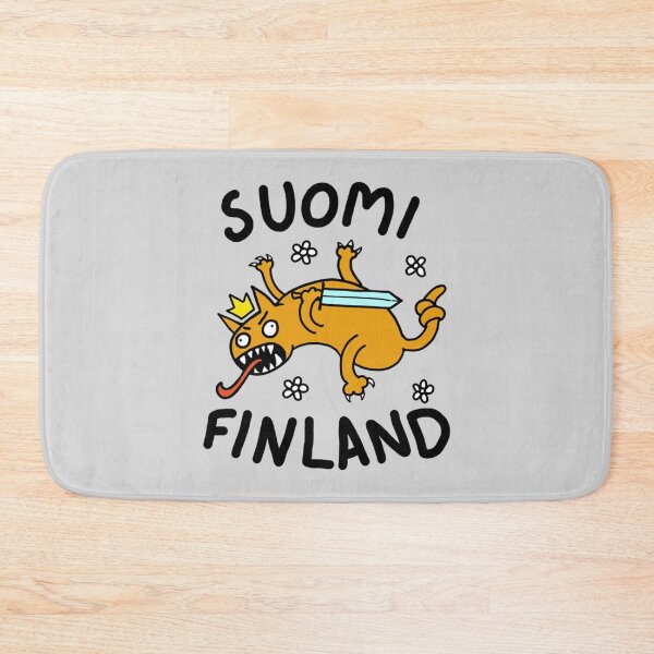 Artikelvorschau, Suomi Finnland Cartoon Löwe entworfen und verkauft von OgeesWorldS.