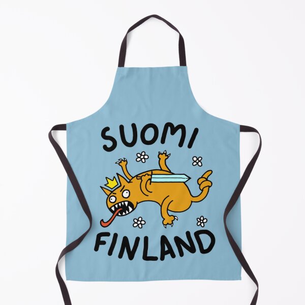 Artikelvorschau, Suomi Finnland Cartoon Löwe entworfen und verkauft von OgeesWorldS.