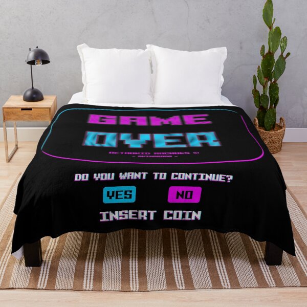 Item preview, Game over retro arcade insert coin. designed and sold by angelisart.