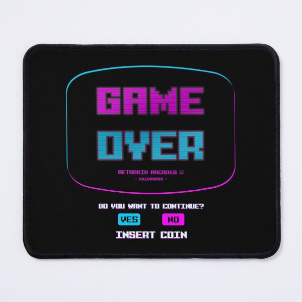 Item preview, Game over retro arcade insert coin. designed and sold by angelisart.