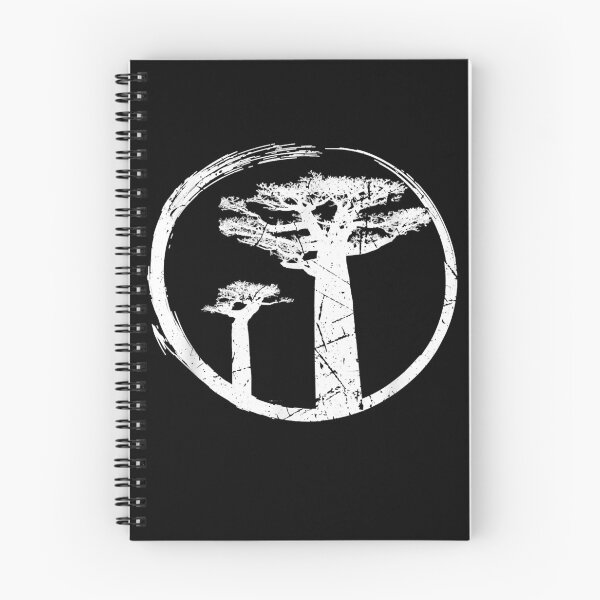 Item preview, African Baobab Monkey Bread Tree Black White designed and sold by MarieSmart77.
