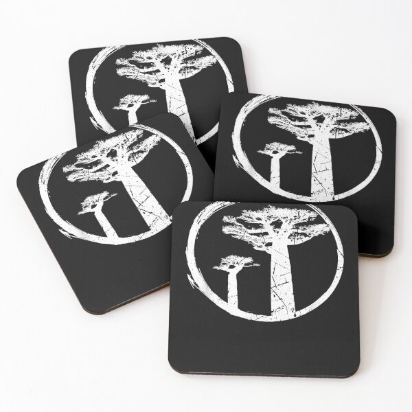 Item preview, African Baobab Monkey Bread Tree Black White designed and sold by MarieSmart77.
