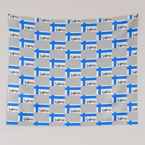 Artikelvorschau, Suomi finnische Flagge entworfen und verkauft von OgeesWorldS.