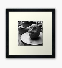 Ceramic Sci Fi Framed Print