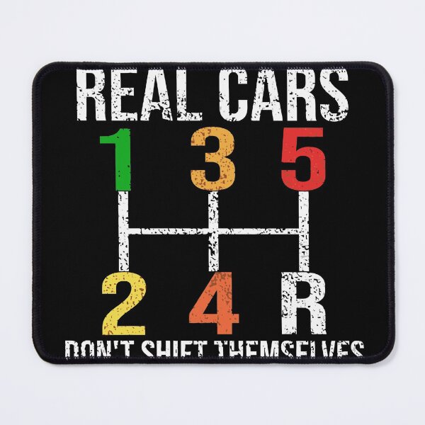 Item preview, Real Cars Don'T Shift Themselves Funny Auto Mechanic Gift designed and sold by conni4sswr.