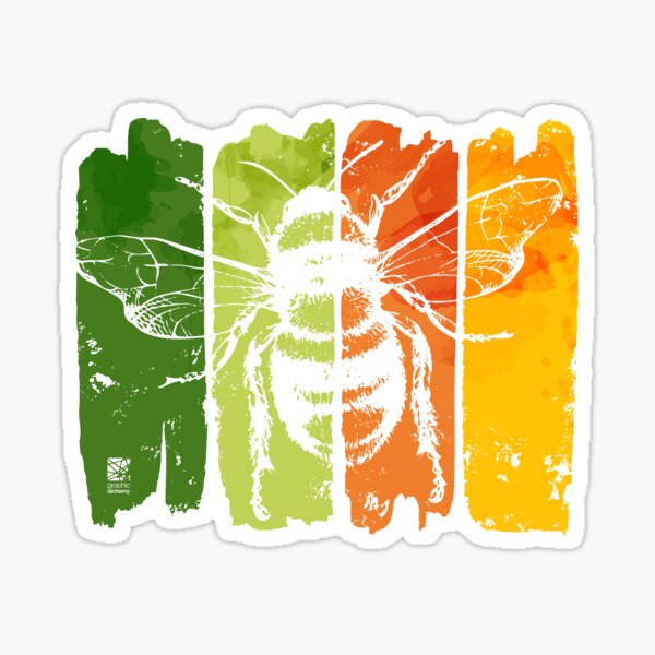 Item preview, Bumblebee Screenprint designed and sold by GraphicAlchemy.