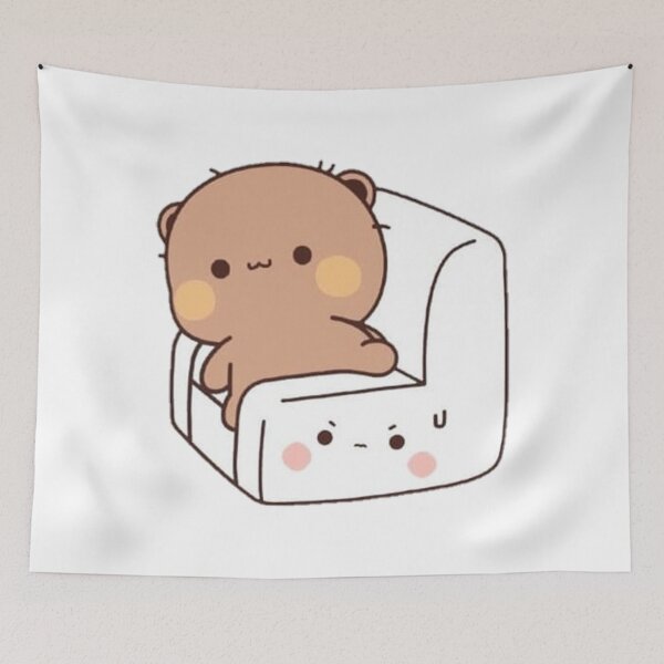 Item preview, Dudu Is Tired And Taking A Rest On Bubu Sofa designed and sold by Collins Gonzales.
