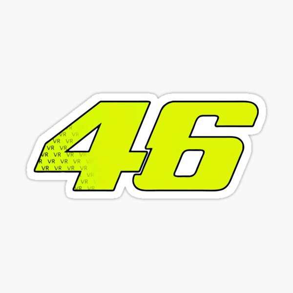 vr 46 sticker for bike