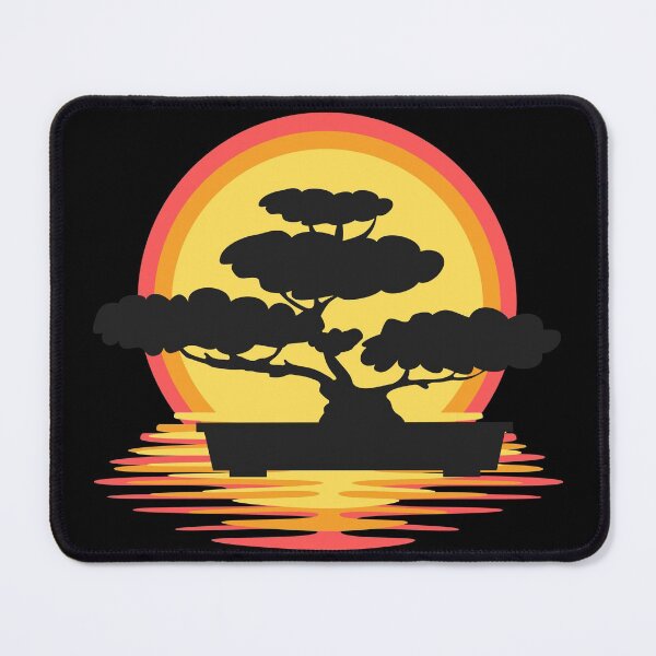 Item preview, Bonsai Tree Silhouette In The Sunset designed and sold by Wheeler-Styl3.