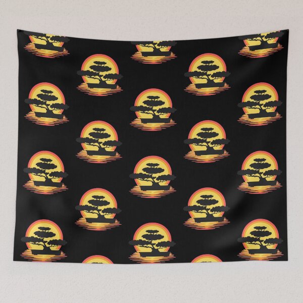 Item preview, Bonsai Tree Silhouette In The Sunset  designed and sold by Wheeler-Styl3.
