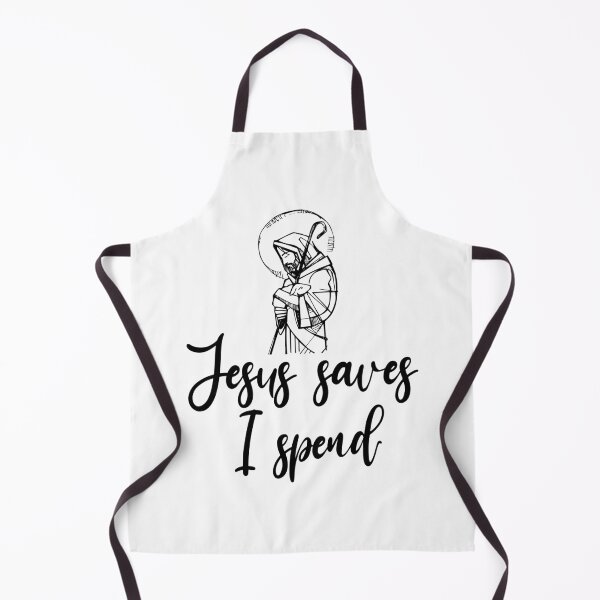 Item preview, jesus saves i spend designed and sold by Zeeprint ★★★★★.