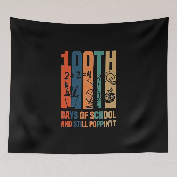 Item preview, Happy 100 Days Of School And Still Poppin'it designed and sold by medbdj.