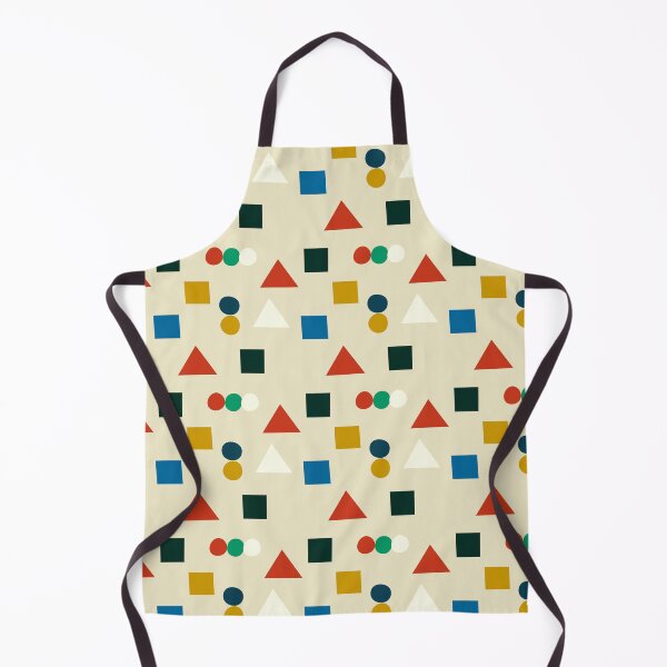 Item preview, Cute vector colorful abstract pattern design in minimalistic style.Multicolor geometric shapes - circles, squares, triangles on grey background. designed and sold by BychkovaEvgenia.