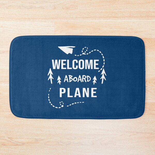 Item preview, Welcome Aboard Plane, Gift     designed and sold by Luzeno-Store.