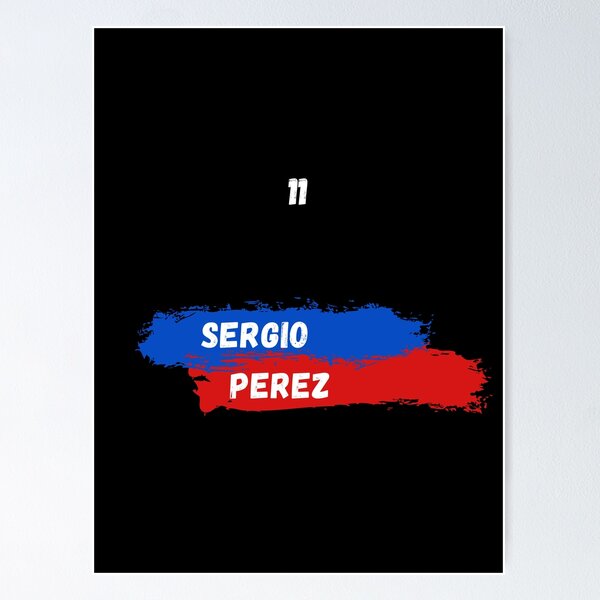 Item preview, Sergio Perez 11 designed and sold by whirlwind84.
