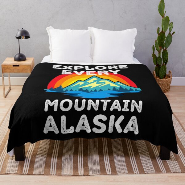 Item preview, Explore Every Mountain In Alaska Poster designed and sold by RGRamsey.