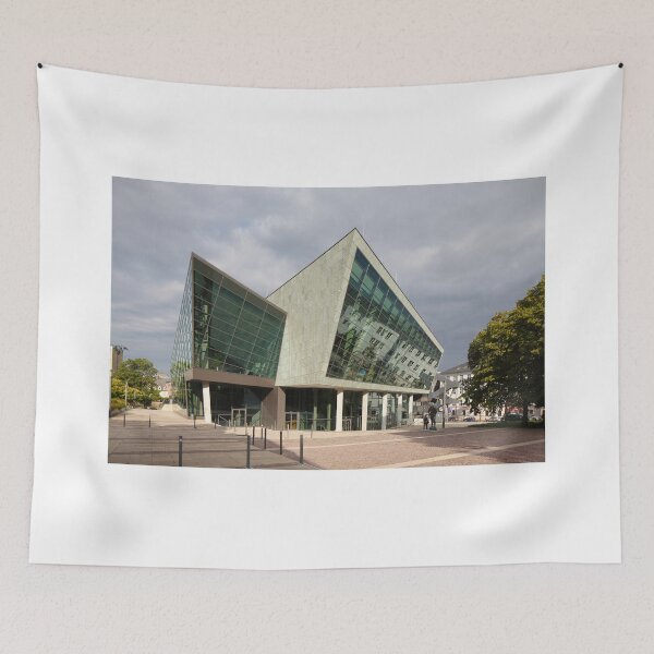 Item preview, Germany; Darmstadt; Hesse; Glass construction; Convention center; Darmstadtium designed and sold by Torsten  Krüger.