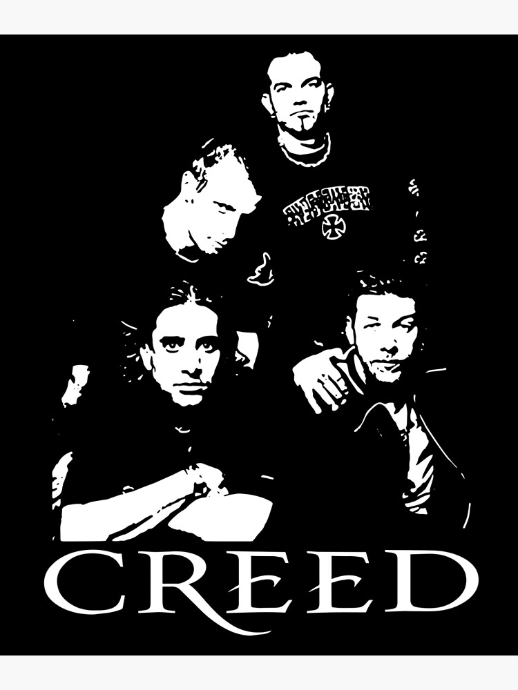 Disover Creed rock music poster Premium Matte Vertical Poster
