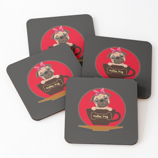 Item preview, Coffee Pug designed and sold by HandyDesign22.