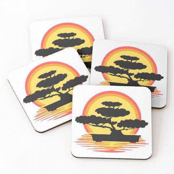 Item preview, Bonsai Tree Silhouette In The Sunset  designed and sold by Wheeler-Styl3.
