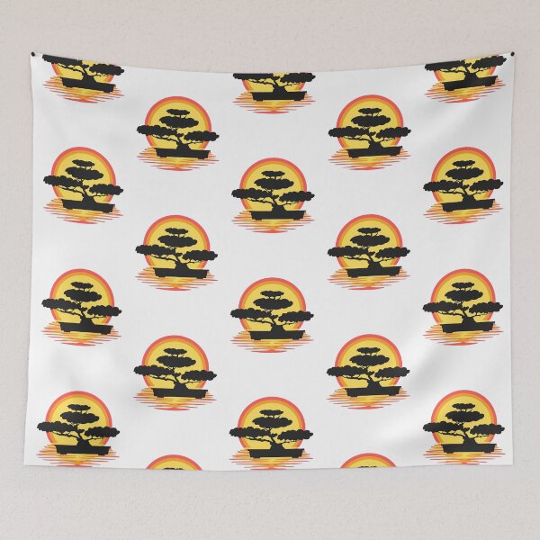 Item preview, Bonsai Tree Silhouette In The Sunset  designed and sold by Wheeler-Styl3.