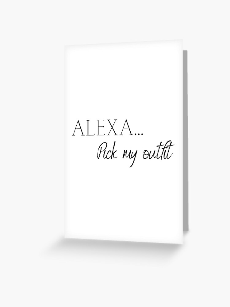 Alexa Put the Kettle on Wall Print Funny Quote Poster Art 