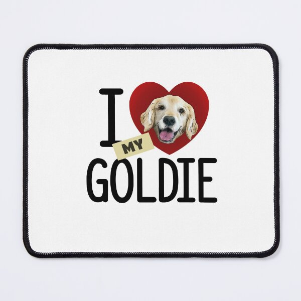 Item preview, I Love (Heart) My Goldie Dog Lover designed and sold by SunnyStreet.