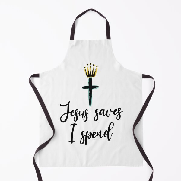 Item preview, jesus saves i spend designed and sold by Zeeprint ★★★★★.