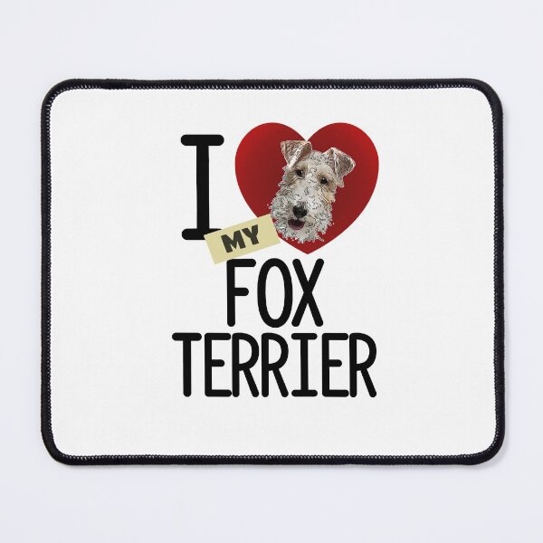 Item preview, I Love (Heart) My Fox Terrier Dog Lover designed and sold by SunnyStreet.