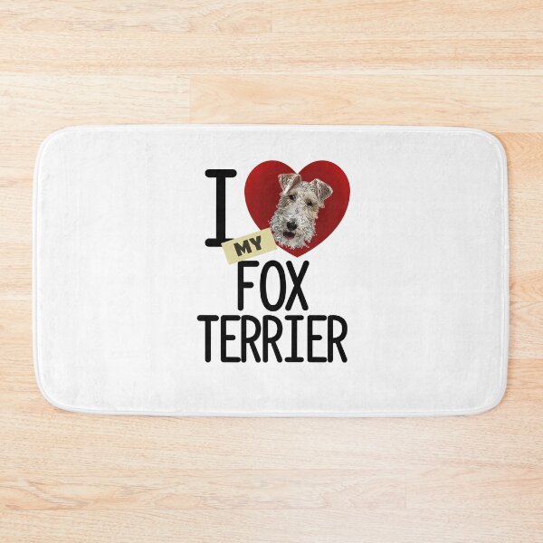 Item preview, I Love (Heart) My Fox Terrier Dog Lover designed and sold by SunnyStreet.