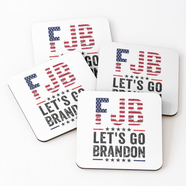 Item preview,  FJB Let's Go Brandon Meme USA Flag designed and sold by DN Shop ★★★★★.