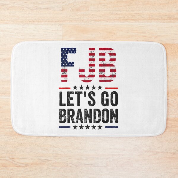 Item preview,  FJB Let's Go Brandon Meme USA Flag designed and sold by DN Shop ★★★★★.