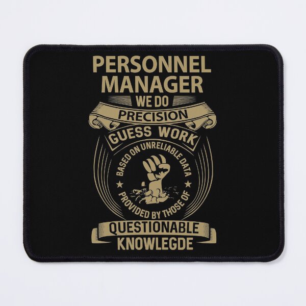 Artikelvorschau, Personalmanager-T-Shirt - Wir erledigen Präzisionsjob-Geschenkartikel-T-Shirt entworfen und verkauft von paneczkopat.