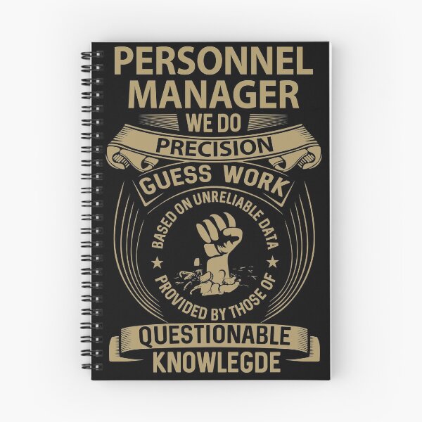 Item preview, Personnel Manager T Shirt - We Do Precision Job Gift Item Tee designed and sold by paneczkopat.