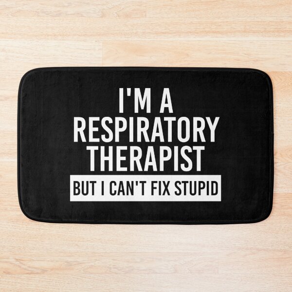 Item preview, I'm a Respiratory Therapist but I can't fix stupid RT funny sayings | Pulmonologist| Pulmonology | Respiratory Therapy RT Gifts designed and sold by Violet Treasures.