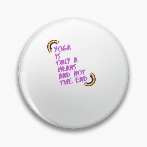 Item preview, “Yoga is only a means and not the end.” designed and sold by storeAN.
