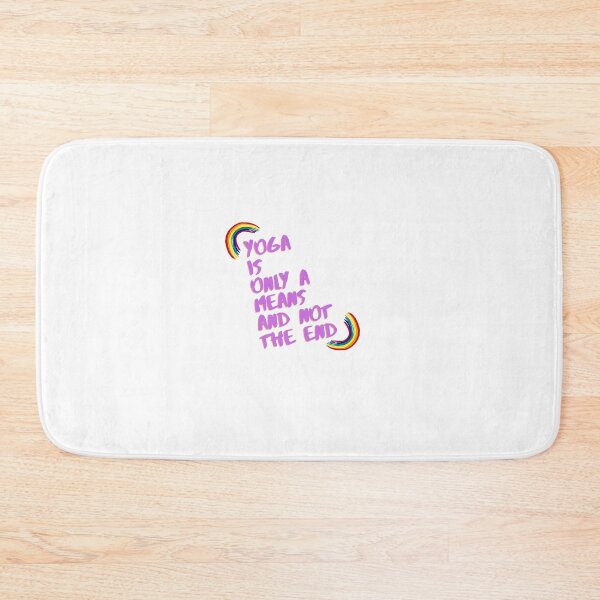 Item preview, “Yoga is only a means and not the end.” designed and sold by storeAN.
