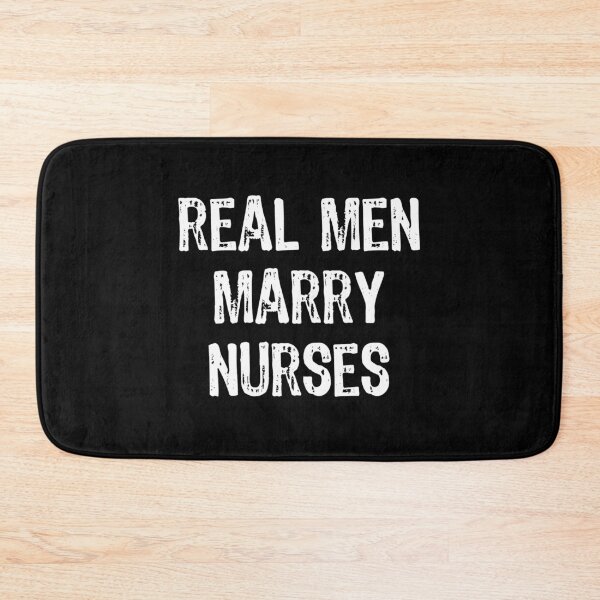 Item preview, Real Men Marry Nurses designed and sold by ryanbrian.