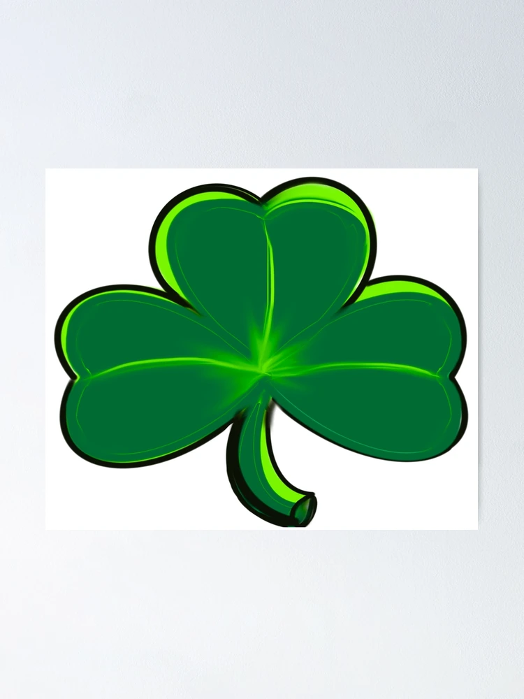 St Patrick Irish Lucky Clover Clipart Graphic by RIBA Red · Creative Fabrica