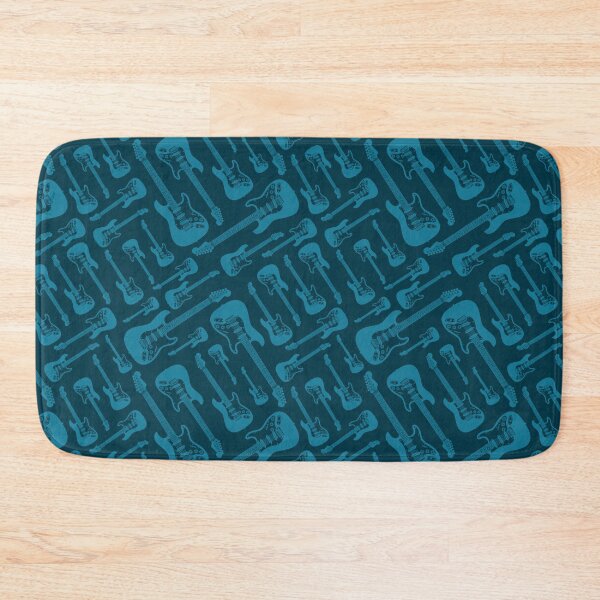 Item preview, Electric Guitar Seamless Pattern designed and sold by nightsworthy.