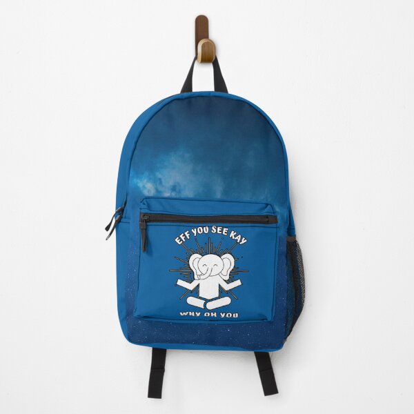 Item preview, Eff You See Kay Why Oh You Elephant blue designed and sold by Vimbuy.