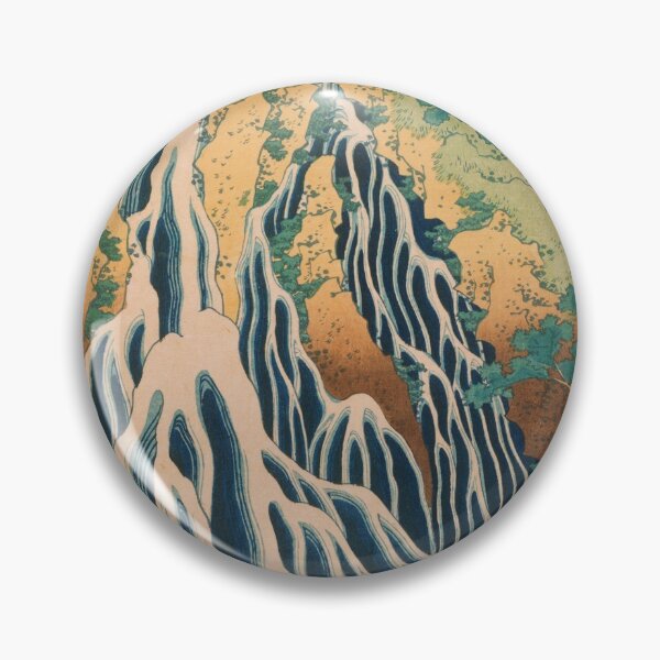 Item preview, Hokusai Waterfall designed and sold by cerenalkan.