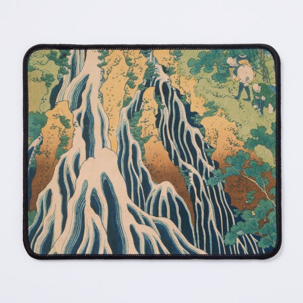 Item preview, Hokusai Waterfall designed and sold by cerenalkan.