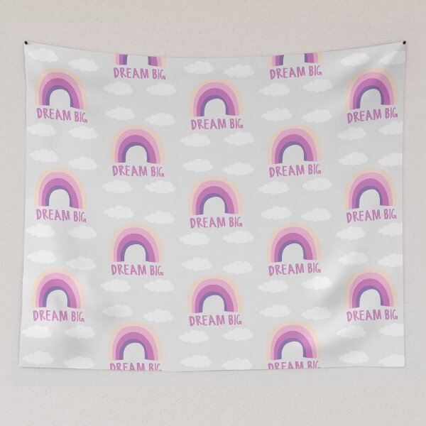 Item preview, Dream Big - Rainbow Cloud Design - Gifts for Her, Gifts for kids designed and sold by designsbyreaia.