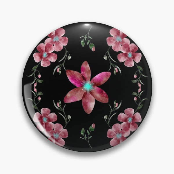 Item preview, Pink Flowers - Floral Design designed and sold by art-by-shadab.
